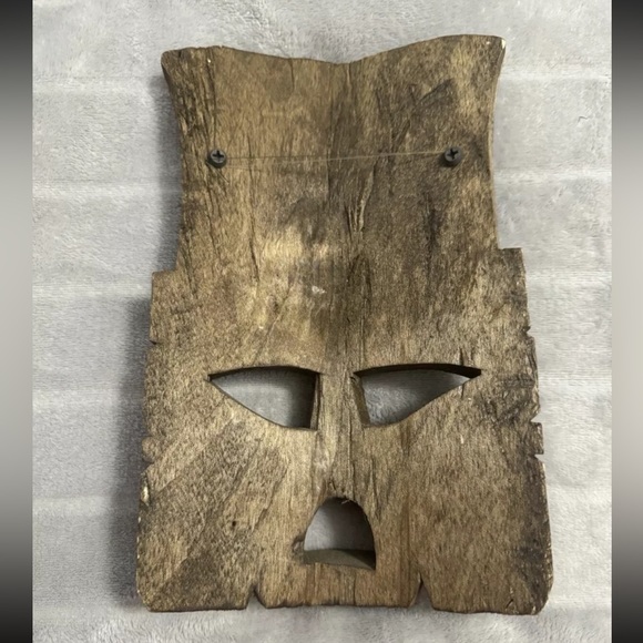 Dallas Cowboys Handcrafted Mayan Mask Wall Art 9x6 - Picture 4 of 4